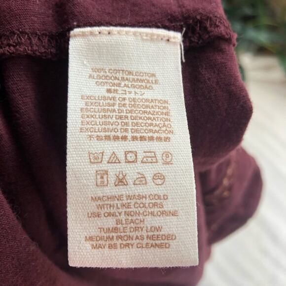 Free People Penny Embroidered Balloon Sleeve Top - Picture 7 of 7